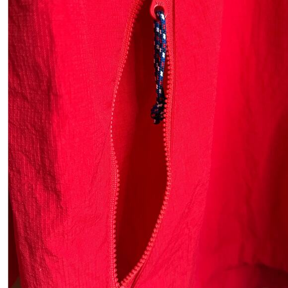 Vintage Columbia Sportswear Pullover Windbreaker Red and Blue Men’s Small - Picture 5 of 7